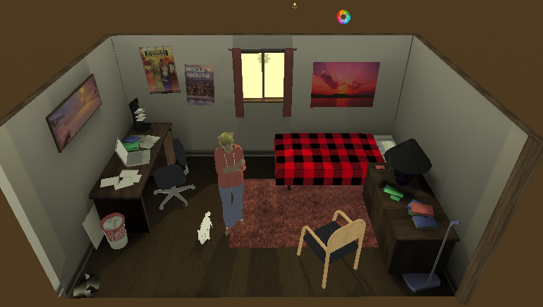 Somewhat finished room